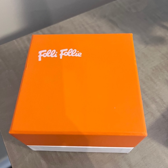 Folli Follie Ladies Plated White & Rose Gold Rope Bracelet - Picture 3 of 5